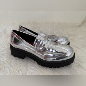 Dirty Laundry Metallic Loafers